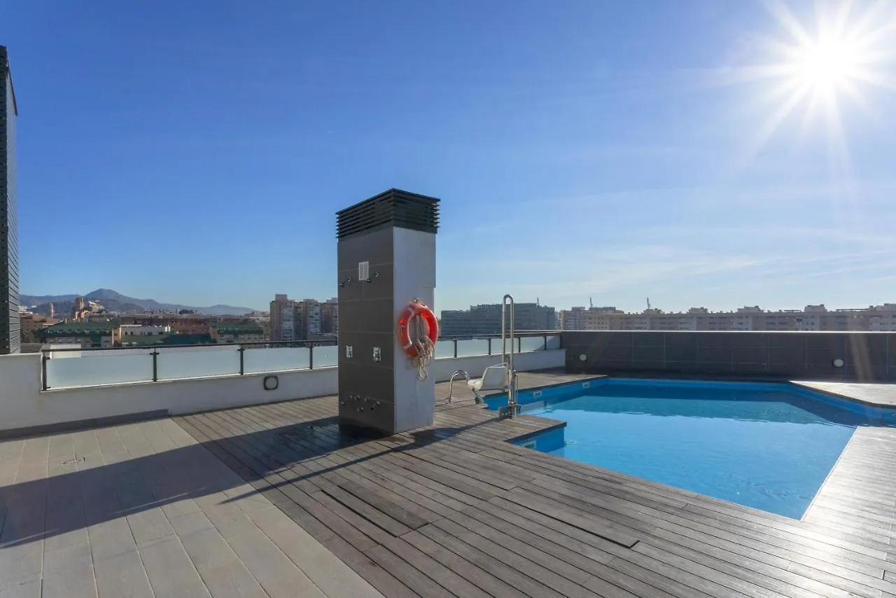 -MalagaSunApts-Centre Pool&Parking Bus-Train Station Apartment